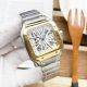 Cartier Santos Skeleton Yellow Gold Watches in Quartz Movement (5)_th.jpg